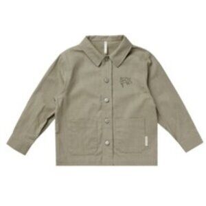 Rylee + Cru Enzo shirt in fern size 18-24M